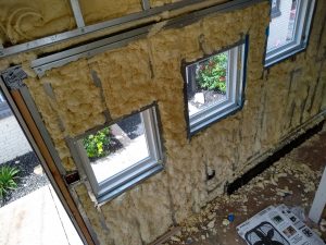 using spray foam insulation